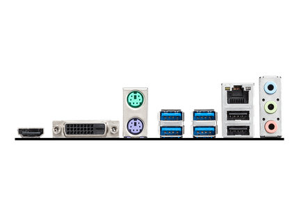 Empaque original de la tarjeta madre MSI A520M-A PRO con especificaciones técnicas