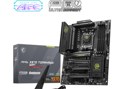 Tarjeta Madre MSI MAG X870 Tomahawk WiFi DDR5 | AM5 | ATX | Soporte AMD Ryzen