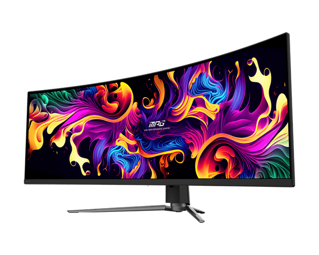 Monitor MSI MPG 491CQP QD-OLED | 49” | 5120 x 1440 | 144Hz | 0.03ms | VESA ClearMR 8000 | DisplayHDR | Negro