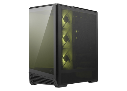 Case RGB MSI MAG PANO 130R PZ 306-7G32R14-HH9 | Mid Tower | 4 Ventiladores 120mm | Panel Frontal y Lateral