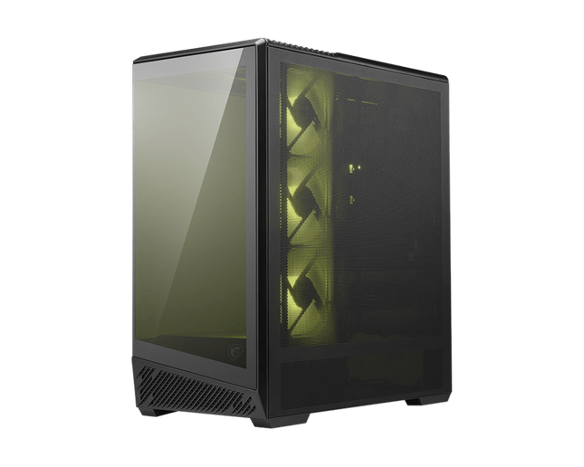 Case RGB MSI MAG PANO 130R PZ 306-7G32R14-HH9 | Mid Tower | 4 Ventiladores 120mm | Panel Frontal y Lateral