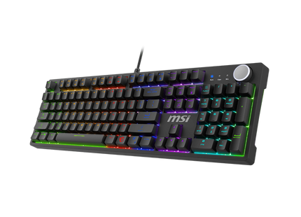 Teclado y Mouse Gaming RGB MSI FORGE GK320 Combo RED US S11-04CE204-HH9 | Teclado + Mouse | Iluminación RGB | USB