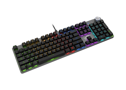 Teclado y Mouse Gaming RGB MSI FORGE GK320 Combo RED US S11-04CE204-HH9 | Teclado + Mouse | Iluminación RGB | USB