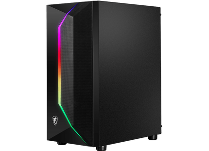 Puertos frontales USB 2.0 y USB 3.0 del Case MSI MAG Vampiric 100R