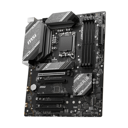 Tarjeta Madre MSI B760 Gaming Plus WiFi | LGA1700 | DDR5 | WiFi 6 | PCIe 4.0 | ATX