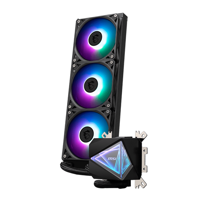 Enfriamiento Líquido MSI MAG CoreLiquid I360 | Radiador 360mm | RGB | Compatible Intel y AMD