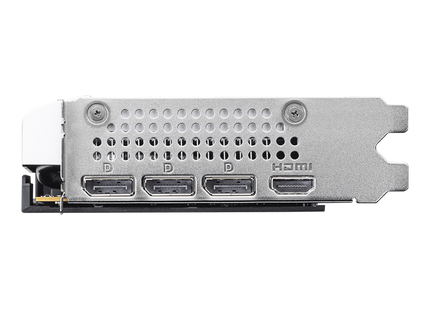 Tarjeta gráfica MSI GeForce RTX 5050 vista superior con logo MSI Gaming