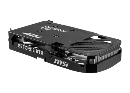 MSI GeForce RTX 5060 Ti Shadow 2X perfil lateral mostrando grosor