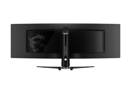 Base y soporte ajustable del monitor MSI MPG 491CQP QD-OLED