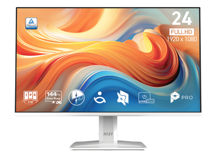 Monitor MSI PRO MP243W E14 9S6-3PD1CT-032 | 23.8” | Full HD 1080p | 144Hz | IPS | FreeSync