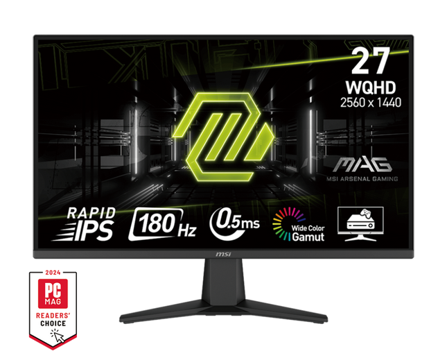 Monitor Gaming MSI MAG 275QF | 27” | QHD 2560 x 1440 | IPS | 170 Hz | FreeSync | HDMI | DisplayPort
