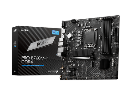 Panel de conectores traseros I/O de la tarjeta madre MSI PRO B760M-P