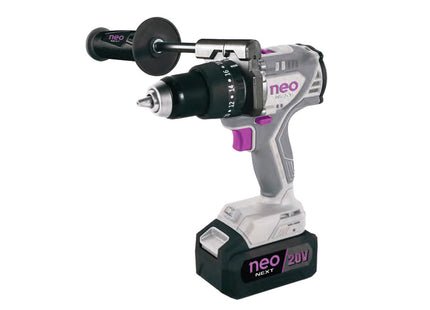 Neo Taladro Percutor/Atornillador 13mm 20V, TP 1213-140/20 k2