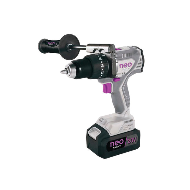 Neo Taladro Percutor/Atornillador 13mm 20V, TP 1213-140/20 k2