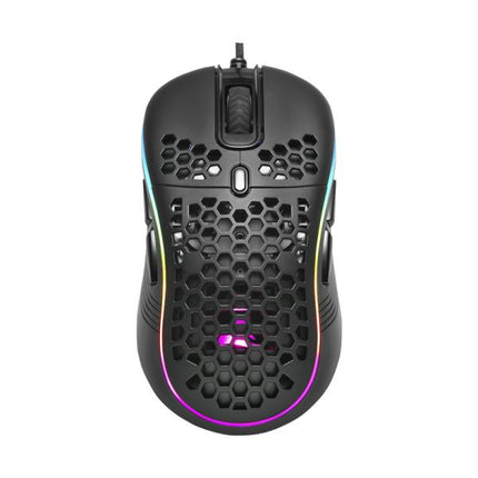 Mouse Gaming Sharkoon Light² S | 78g | PixArt PAW3327 | 8 Botones | RGB | Alámbrico USB
