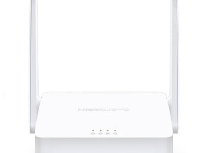 Router Mercusys MW302R inalámbrico 300Mbps vista frontal con antenas