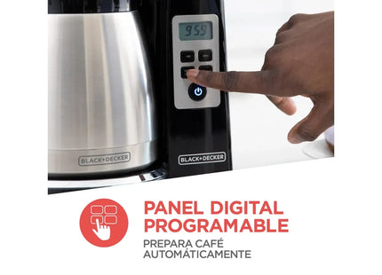Cafetera Térmica Black+Decker, CM2046S-LA