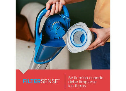 Black+Decker Aspiradora Inalámbrica 2 en 1 con Batería de Litio