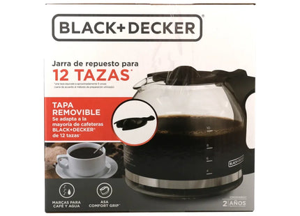 Black+Decker Jarra de Repuesto para Cafetera 12 Tazas