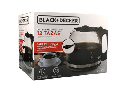 Black+Decker Jarra de Repuesto para Cafetera 12 Tazas