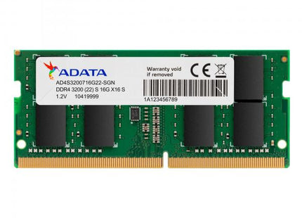 Memoria RAM Laptop ADATA AD4S320016G22-SGN | 16GB | DDR4 | 3200MHz | SODIMM