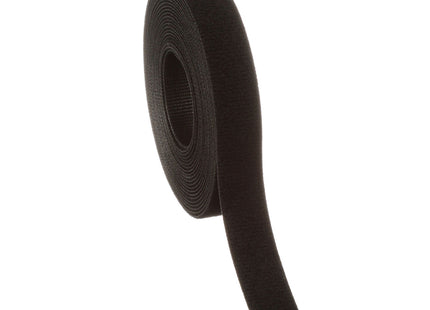 Panduit rollo de amarre Tak-Ty HLS-15R0 negro, detalle del cierre gancho y lazo
