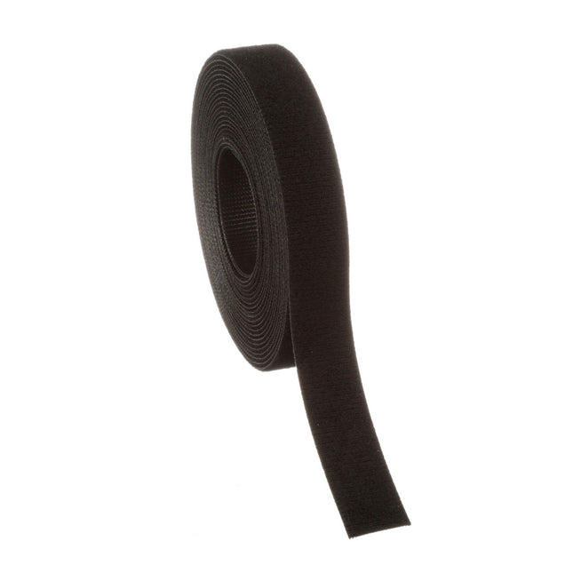 Panduit rollo de amarre Tak-Ty HLS-15R0 negro, detalle del cierre gancho y lazo
