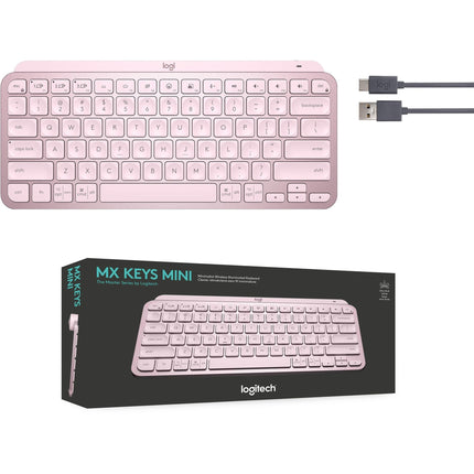 Teclado Logitech MX Keys Mini Inalámbrico Bluetooth | Inglés