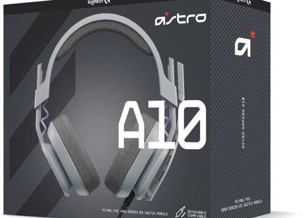 Headset Gaming Logitech Astro A10 Gen 2 | 3.5mm | Sonido Estéreo