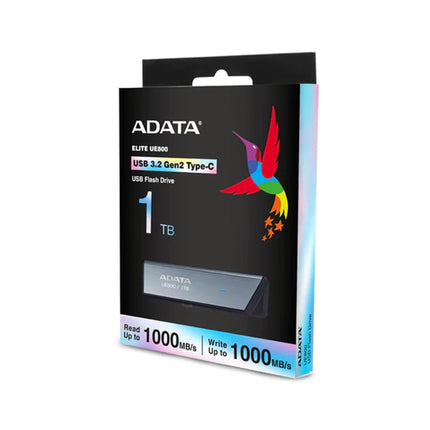 Memoria USB ADATA UE800 | 1TB | USB 3.0 | USB-C | AELI-UE800-1T-CSG