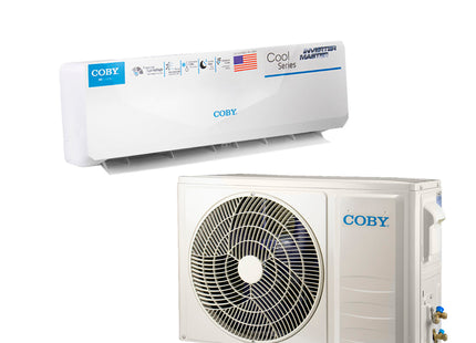 COBY Aire Acondicionado 12000 BTU, CY-AC-INV-12K-220V