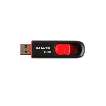 Memoria USB ADATA C008 | 32GB | USB 2.0 | Negro + Rojo | AC008-32G-RKMemoria USB ADATA C008 | 32GB | USB 2.0 | Negro + Rojo | AC008-32G-RKD