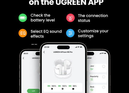 Audífono HiTune H6 Pro UGREEN WS203, 35873