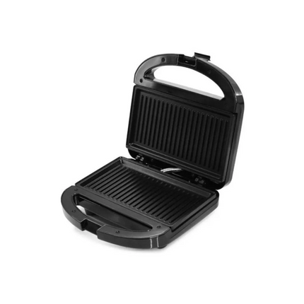 Sandwichera Panini Xpress Black+Decker PAN24535 | 700 W | Placas Profundas Antiadherentes | Acero Inoxidable