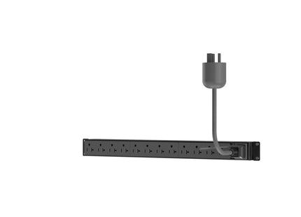 Panduit PDU básica G5 P12B19M negra, vista frontal