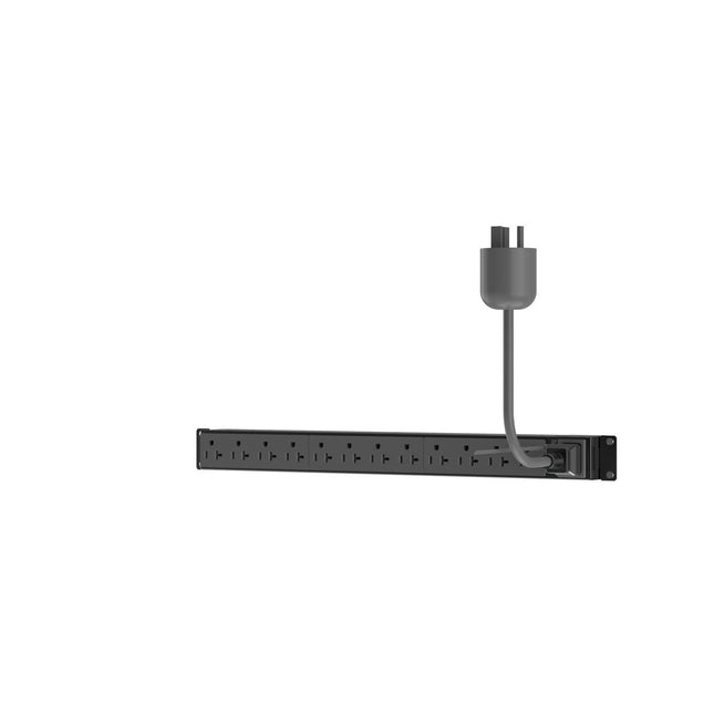 Panduit PDU básica G5 P12B19M negra, vista frontal