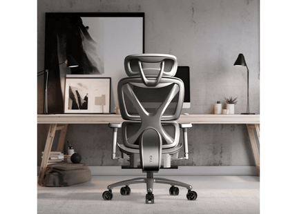 ThunderX3 XTC Mesh TEGC-3054104.41 Silla Ejecutiva Multiajustable Gris con Malla y Cuero PU