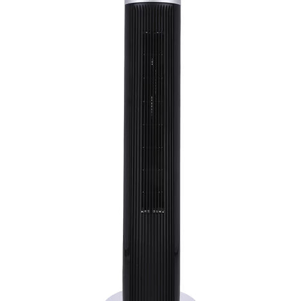 Ventilador de Torre Midea Cool Elegance 48″ MTF18TR‑CA | Blanco y Negro | 3 Velocidades | Oscilación 60° | Control Remoto