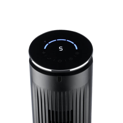Ventilador de Torre Midea Cool Elegance 48″ MTF18TR‑CA | Blanco y Negro | 3 Velocidades | Oscilación 60° | Control Remoto