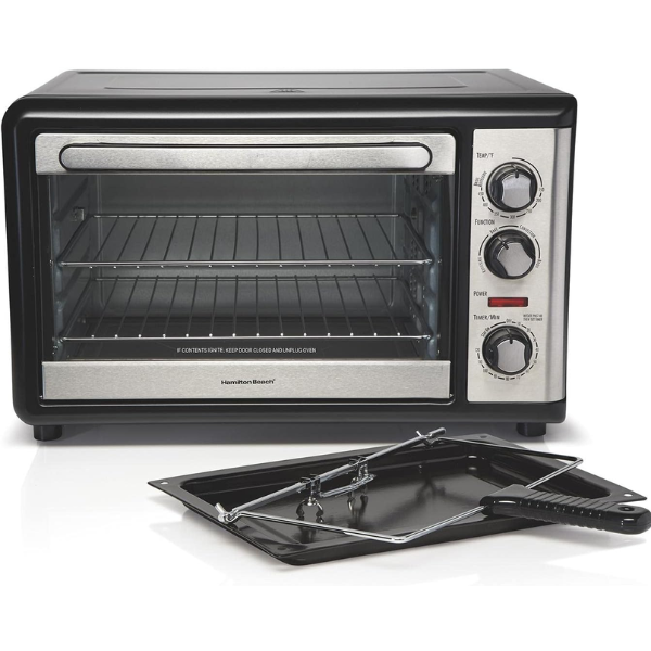 Hamilton Beach Horno rotisserie con convección, 31108G