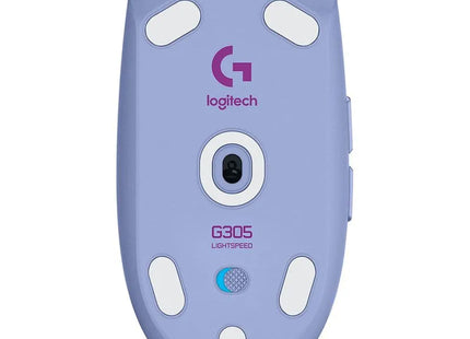 Mouse gaming Logitech G305 vista lateral derecha con acabado mate antideslizante