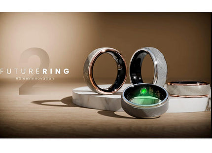 Anillo Inteligente HiFuture Future Ring 2 | Bluetooth 5.3 | Waterproof 100 m | Titanio | 70 mm