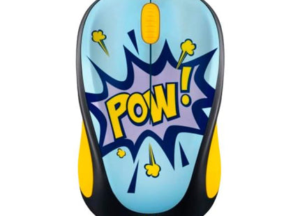 Mouse Logitech inalámbrico Design Collection POW vista frontal con diseño moderno