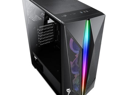 CASE X-LION  H2-530 TEMPERED  GLASS SIDE PANEL + 3 12CM FANS USB2.0*2 + USB3.0*1 + HD AUDIO