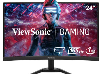MONITOR 24" VIEWSONIC VX2468-PC-MHD FULL HD CURVED 1920X1080 165HZ 2MS HDMI DISPLAY PORT ) FreeSync