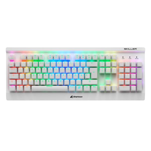 Teclado Gaming RGB Sharkoon Skiller SGK3 | Mecánico | USB | Inglés