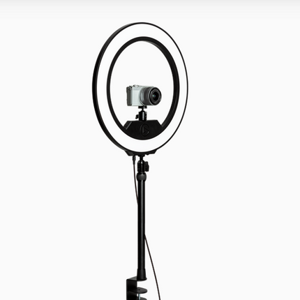 Lámpara LED Corsair Elgato Ring Light | Soporte Incluido | Ajustable | 10LAC9901
