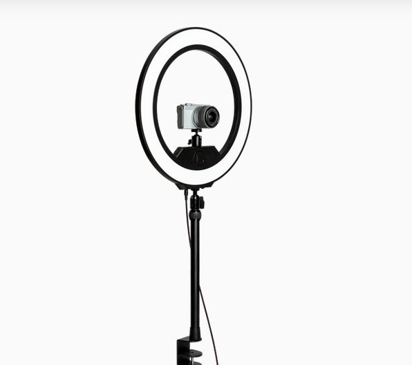 Lámpara LED Corsair Elgato Ring Light | Soporte Incluido | Ajustable | 10LAC9901