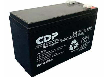 Batería CDP SLB12-9.0 | 12V | 9Ah | Recargable | Para UPS