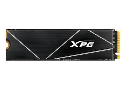 SSD M.2 XPG S70 1TB PCIe 4.0 NVMe vista frontal con etiqueta del modelo